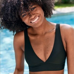Aerie Plunge Longline Plunge Bikini Top